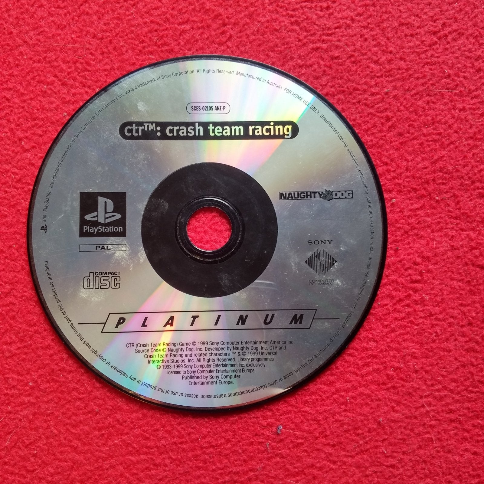 CTR: Crash Team Racing - AS IS PS1 Game - PlayStation, Games, Driving and racing - Level Up Gaming NZ