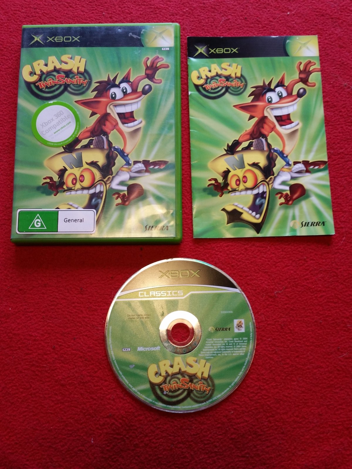 Crash Twinsanity - XBOX Game - Xbox, Games, Action and adventure - Level Up Gaming NZ