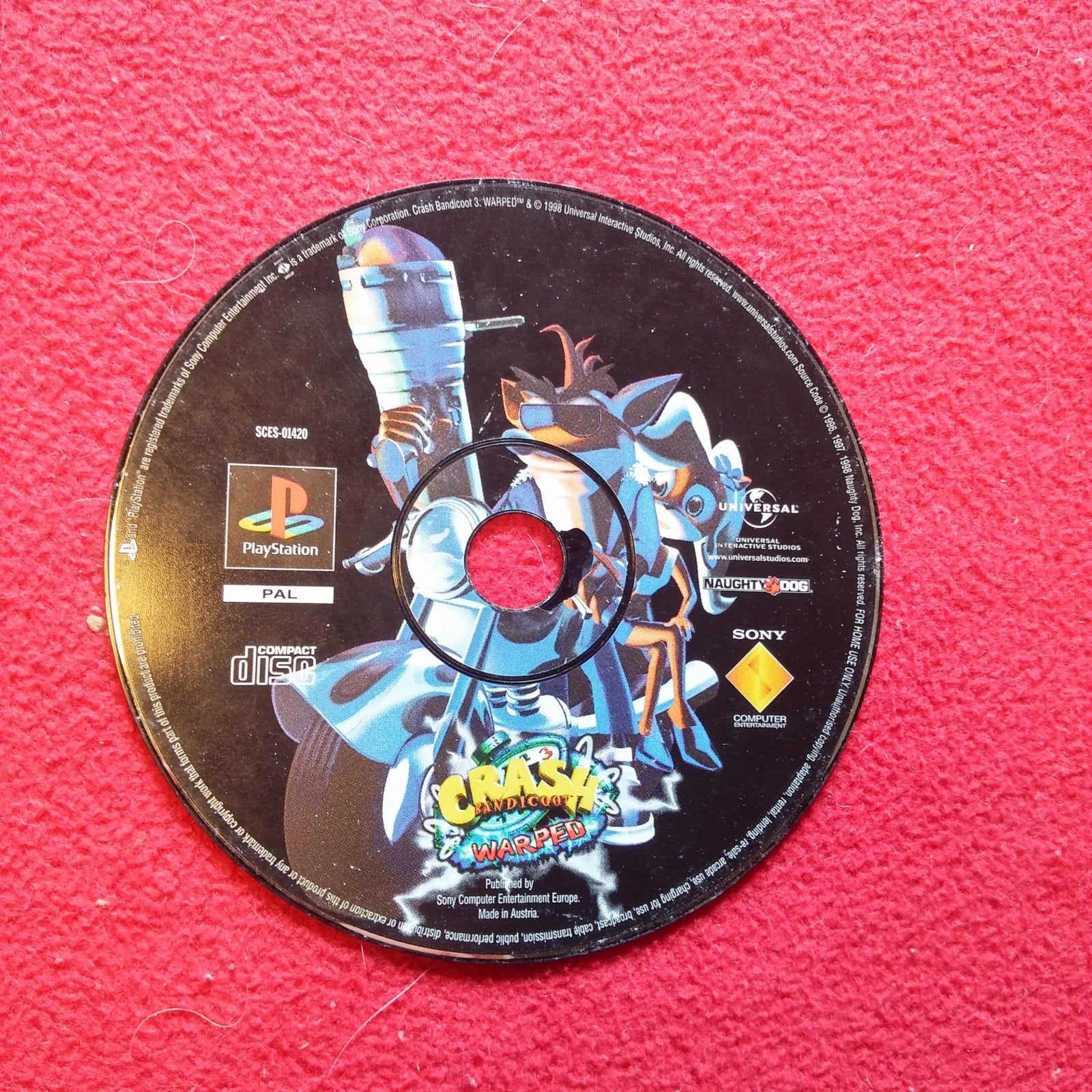 Crash Bandicoot 3: Warped - PS1 Game *RARE* - PlayStation, Games, Action and adventure - Level Up Gaming NZ