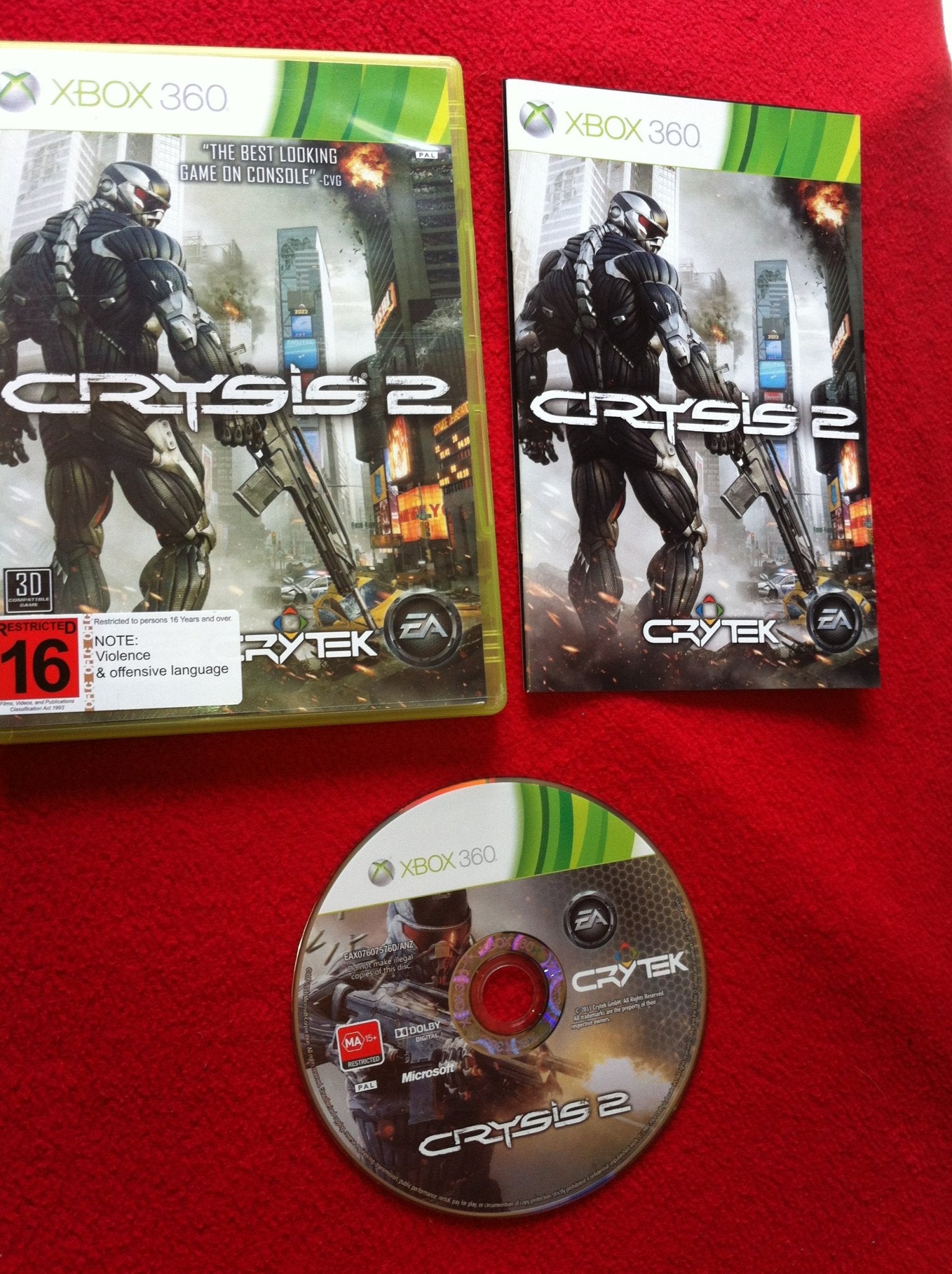 Crysis 2 - 8.5/10! XBOX360 Game - Xbox 360 - Xbox 360, Games, Shooter - Level Up Gaming NZ