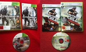 Splinter Cell: Conviction AND Crysis 2 - XBOX360