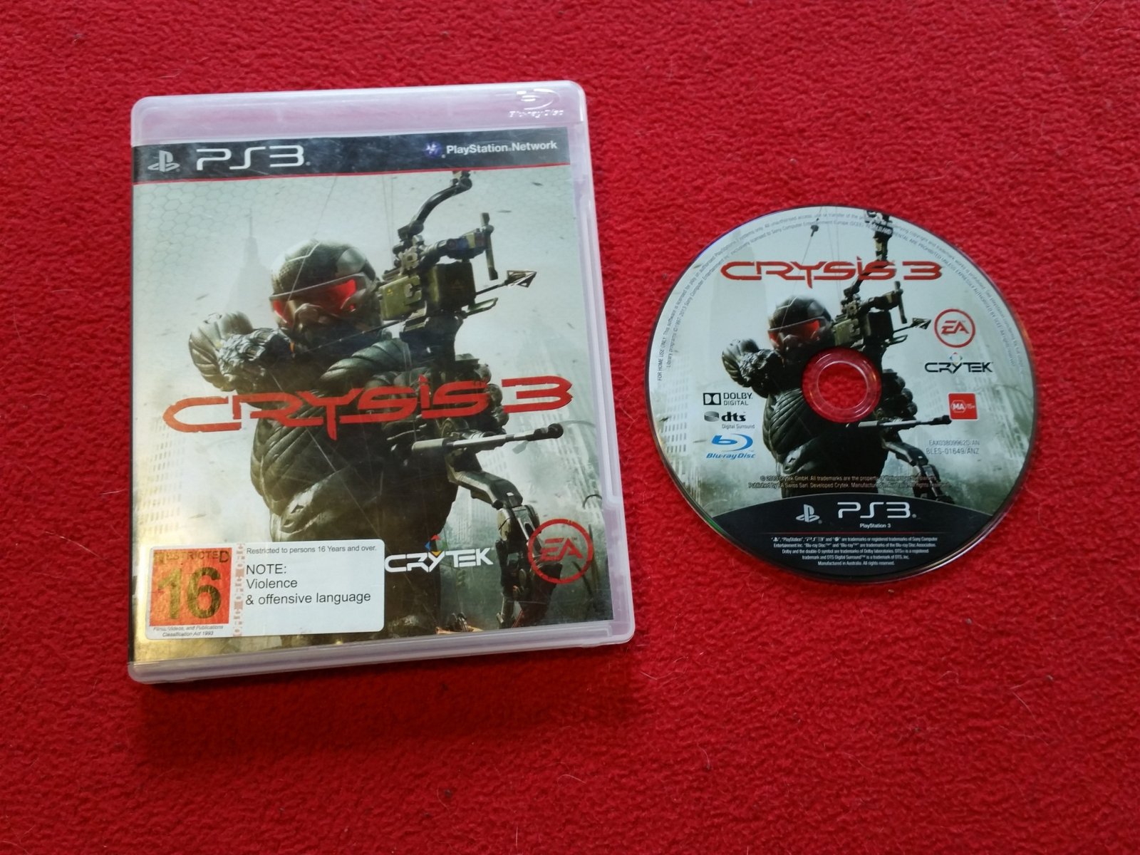 Crysis 3 - PS3 Game - PlayStation 3, Games, Shooter - Level Up Gaming NZ