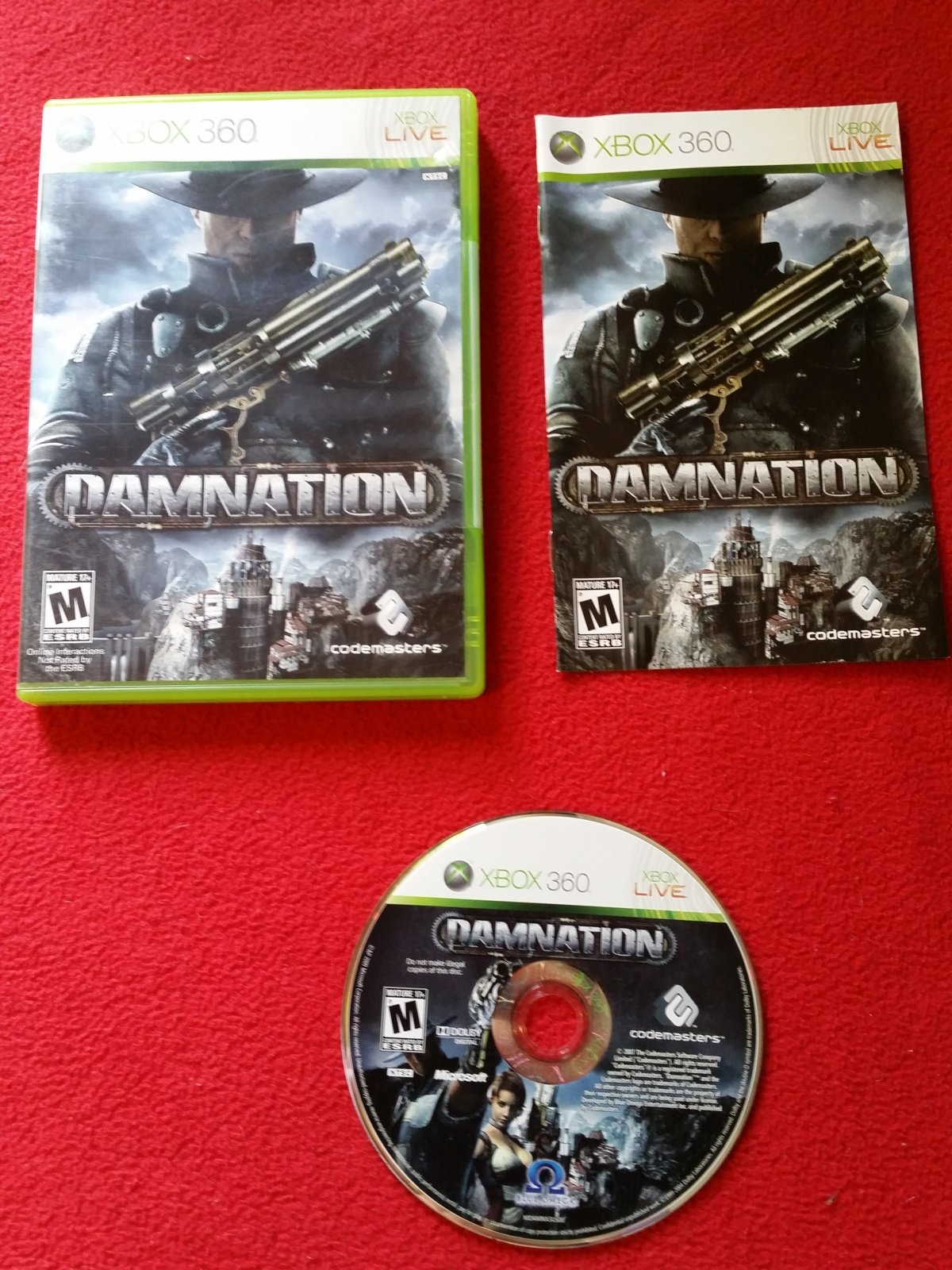 Damnation - NTSC XBOX360 Game - Xbox 360, Games, Shooter - Level Up Gaming NZ