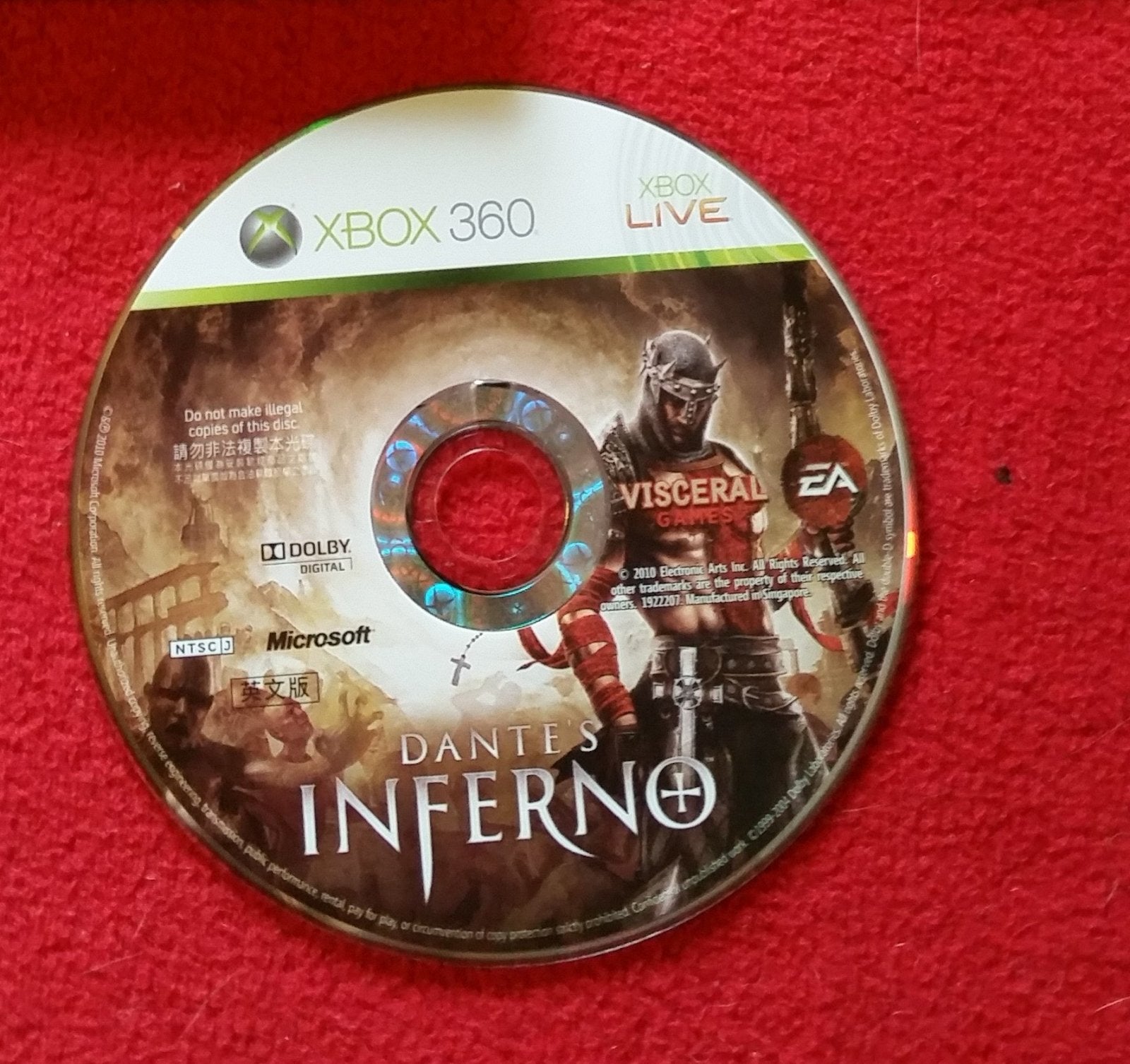 Dante's Inferno - XBOX360 Game - Xbox 360, Games, Action and adventure - Level Up Gaming NZ