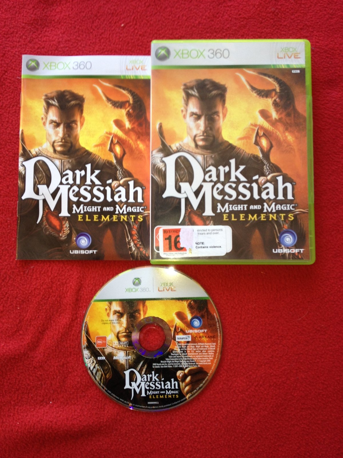 Dark Messiah of Might & Magic Elements - XBOX360 Game - Xbox 360, Games, Role playing - Level Up Gaming NZ