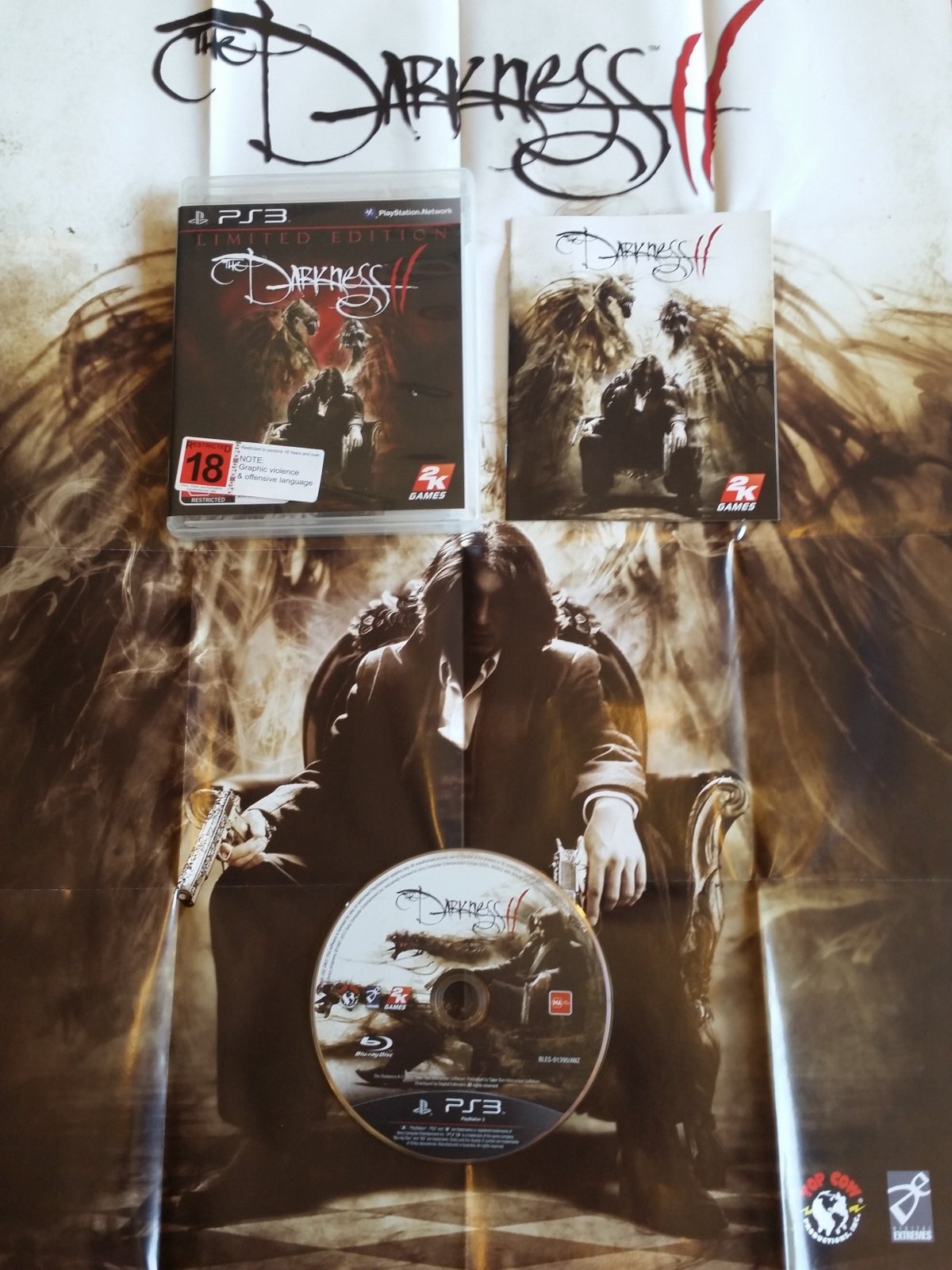The Darkness 2: Limited Edition - PS3 Game - PlayStation 3, Games, Shooter - Level Up Gaming NZ