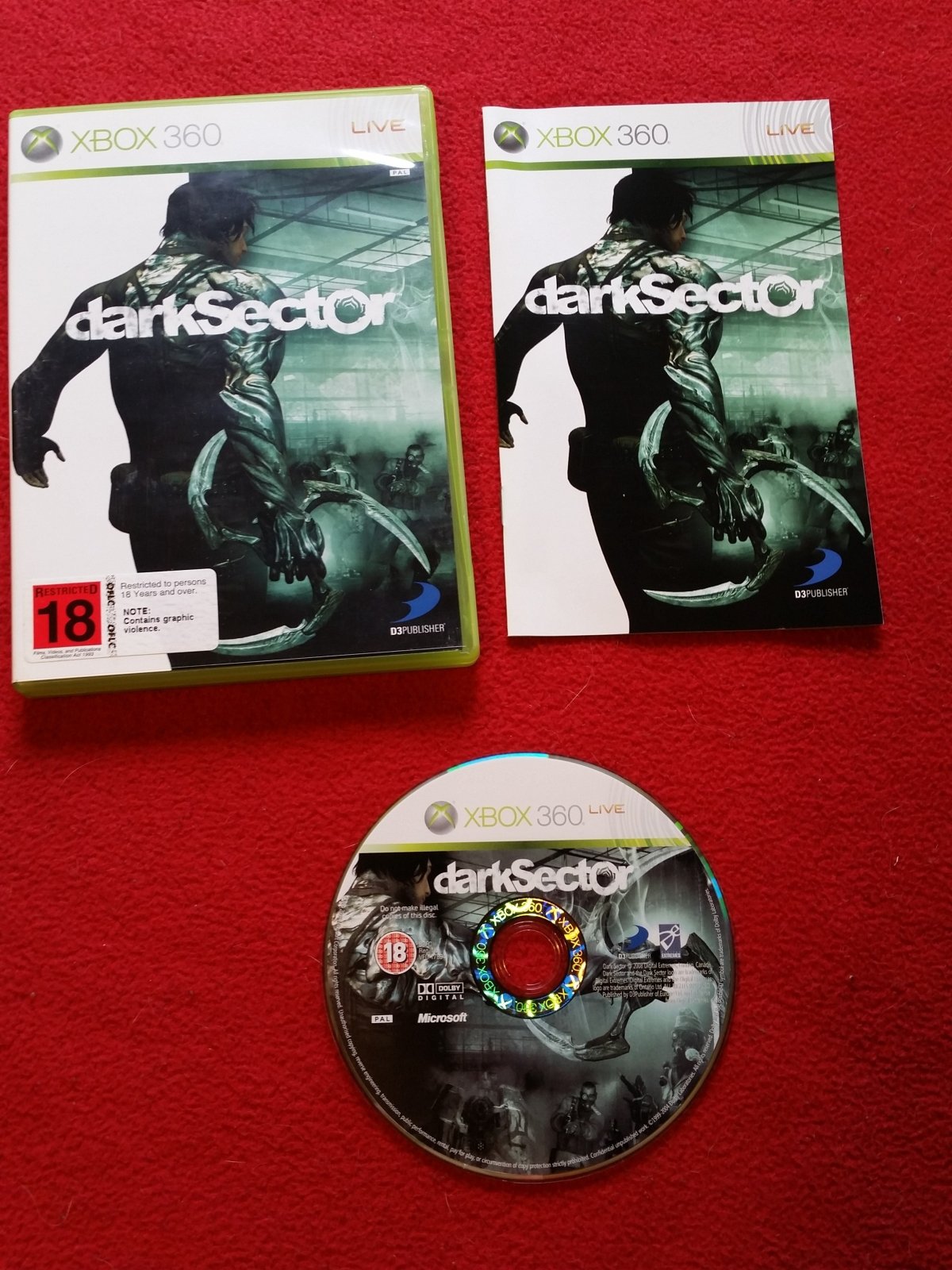 Dark Sector - XBOX360 Game - Xbox 360, Games, Shooter - Level Up Gaming NZ