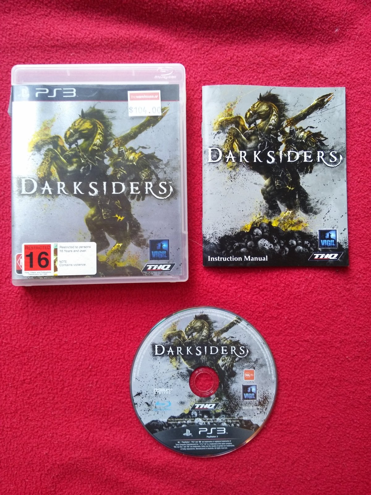 Darksiders - PS3 Game - PlayStation 3, Games, Action and adventure - Level Up Gaming NZ