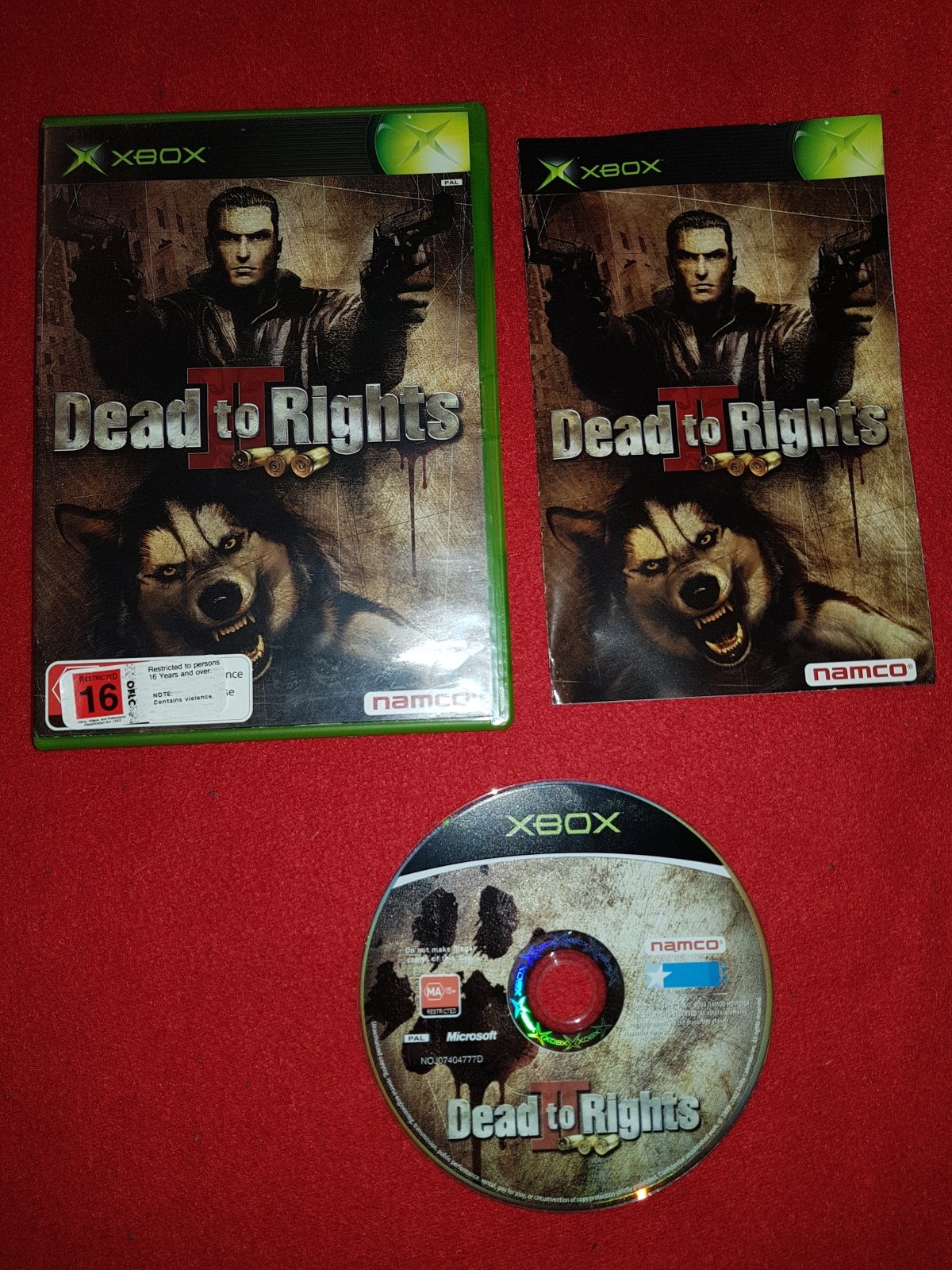 Dead To Rights 2: Hell to Pay - RARE NEAR NEW XBOX Game - Xbox, Games, Action and adventure - Level Up Gaming NZ