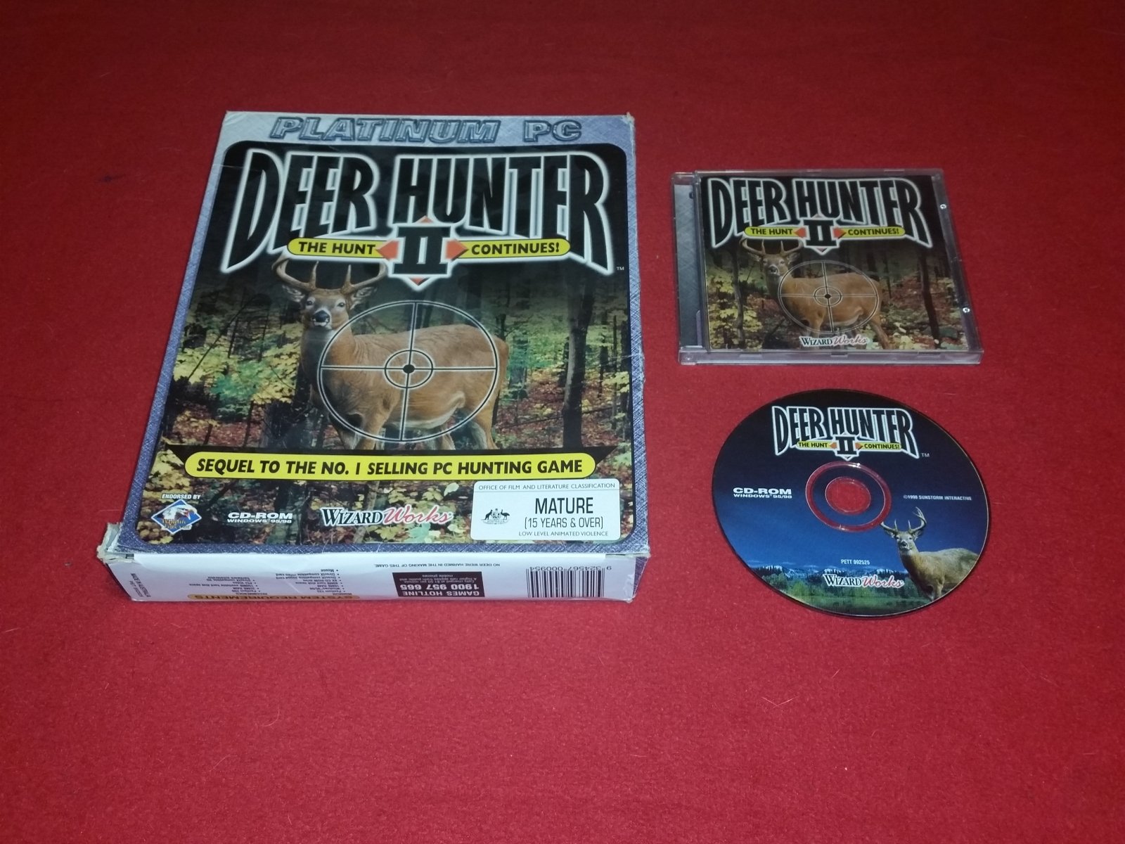 Deer Hunter 2 - RARE + Big Box PC Game - PC games, Sports - Level Up Gaming NZ
