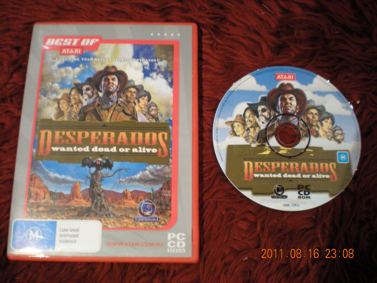 Desperados: Wanted Dead or Alive - '99 PC Game - PC / Computer - Level Up Gaming NZ
