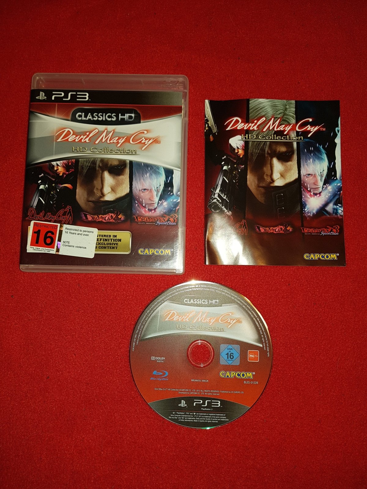 Devil May Cry: HD Collection - PS3 Game - PlayStation 3, Games, Action and adventure - Level Up Gaming NZ