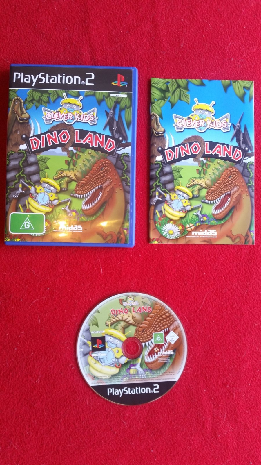 Clever Kids: Dino Land - PS2 Game - PlayStation 2, Games, Kids and educational - Level Up Gaming NZ