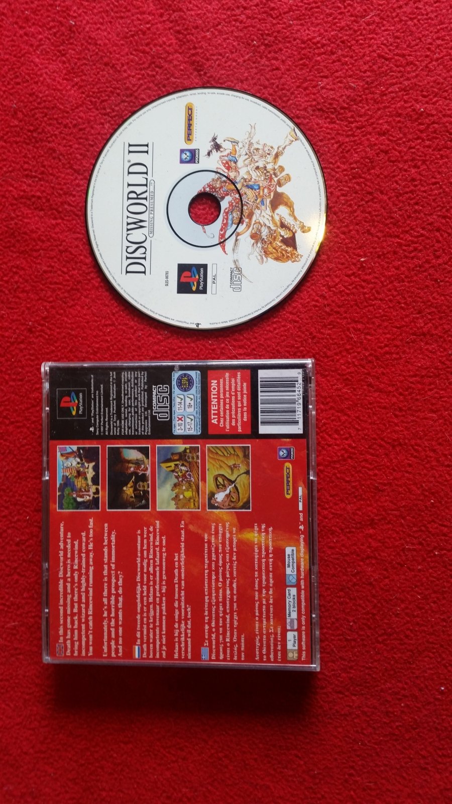 Discworld II: Missing presumed...!? - PS1 Game - PlayStation, Games, Action and adventure - Level Up Gaming NZ