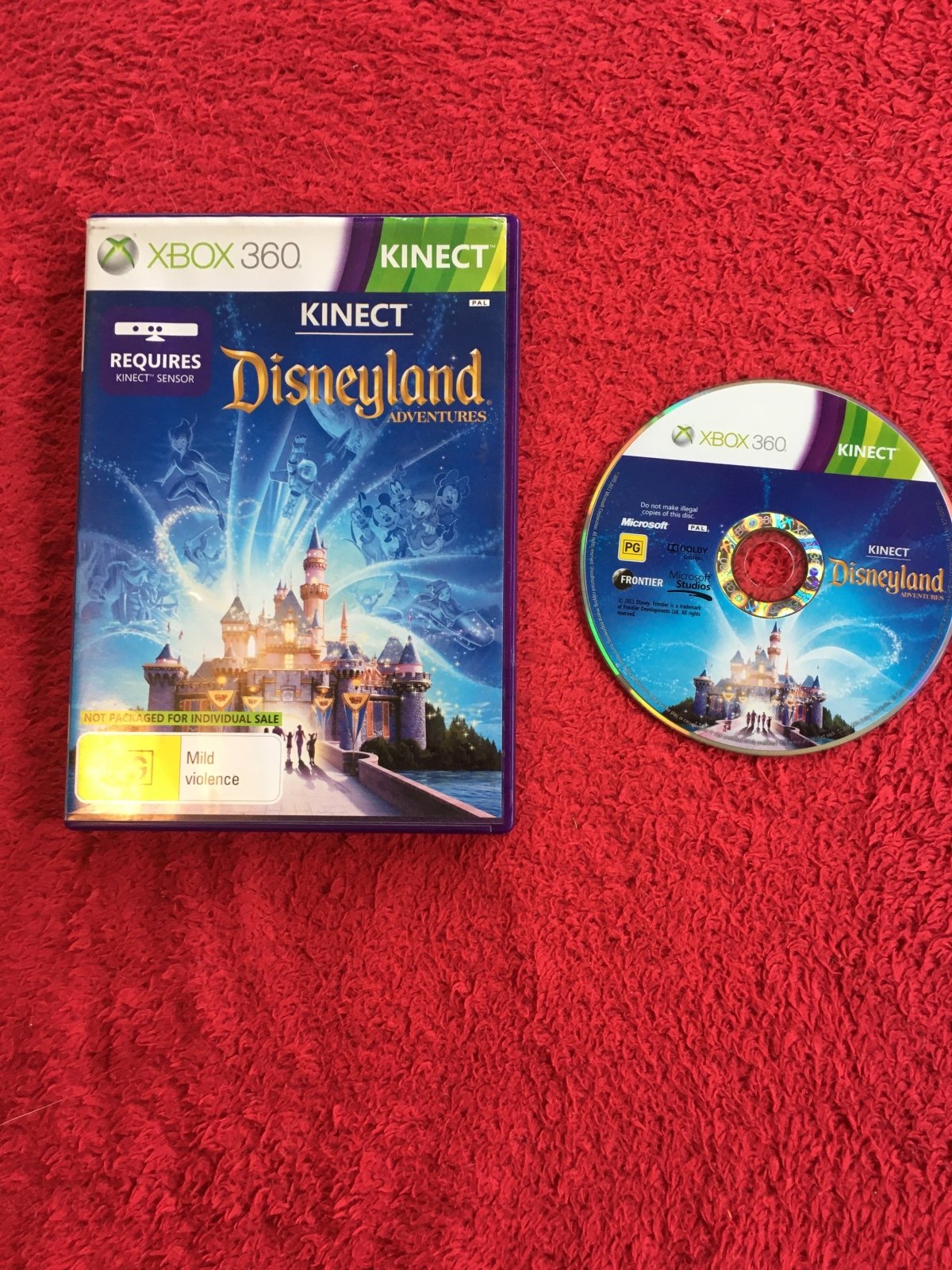 Disneyland Adventures - Kinect XBOX360 Game - Xbox 360, Games, Music and party - Level Up Gaming NZ