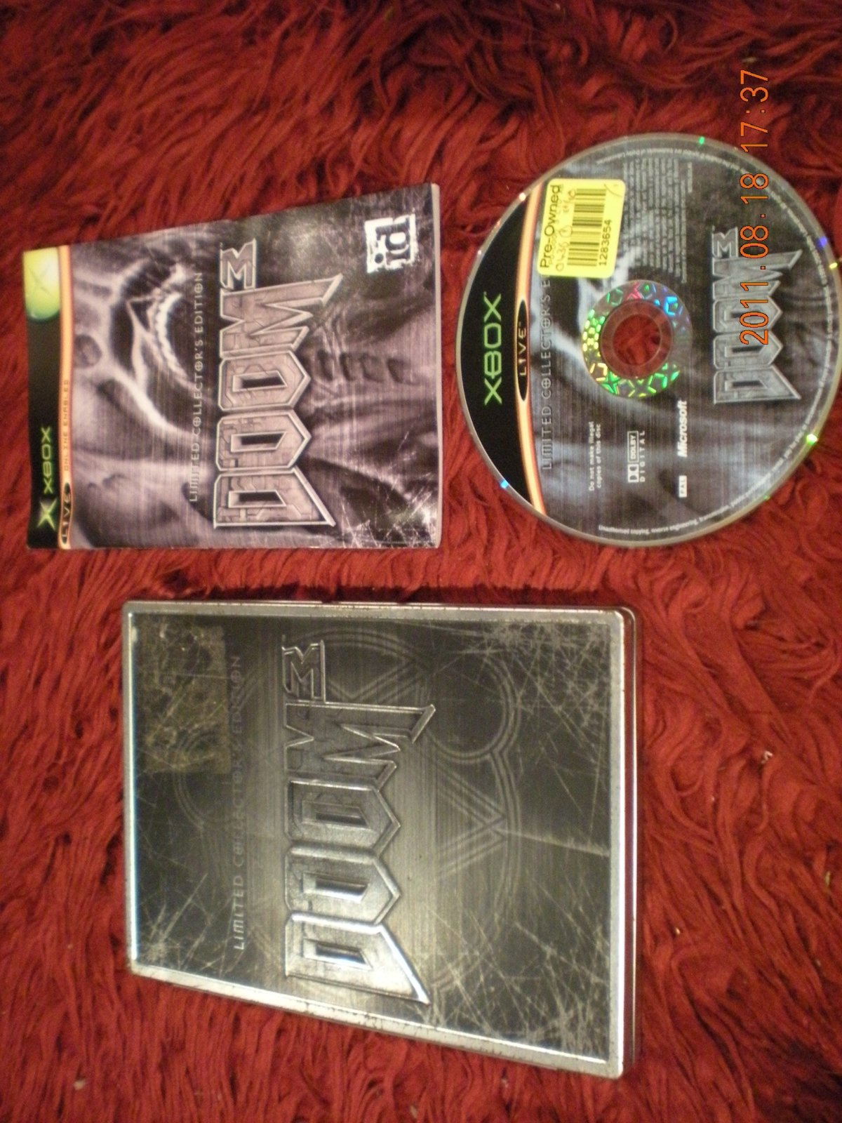 DOOM 3 Limited Collector's Edition - XBOX Game - Xbox, Games, Shooter - Level Up Gaming NZ
