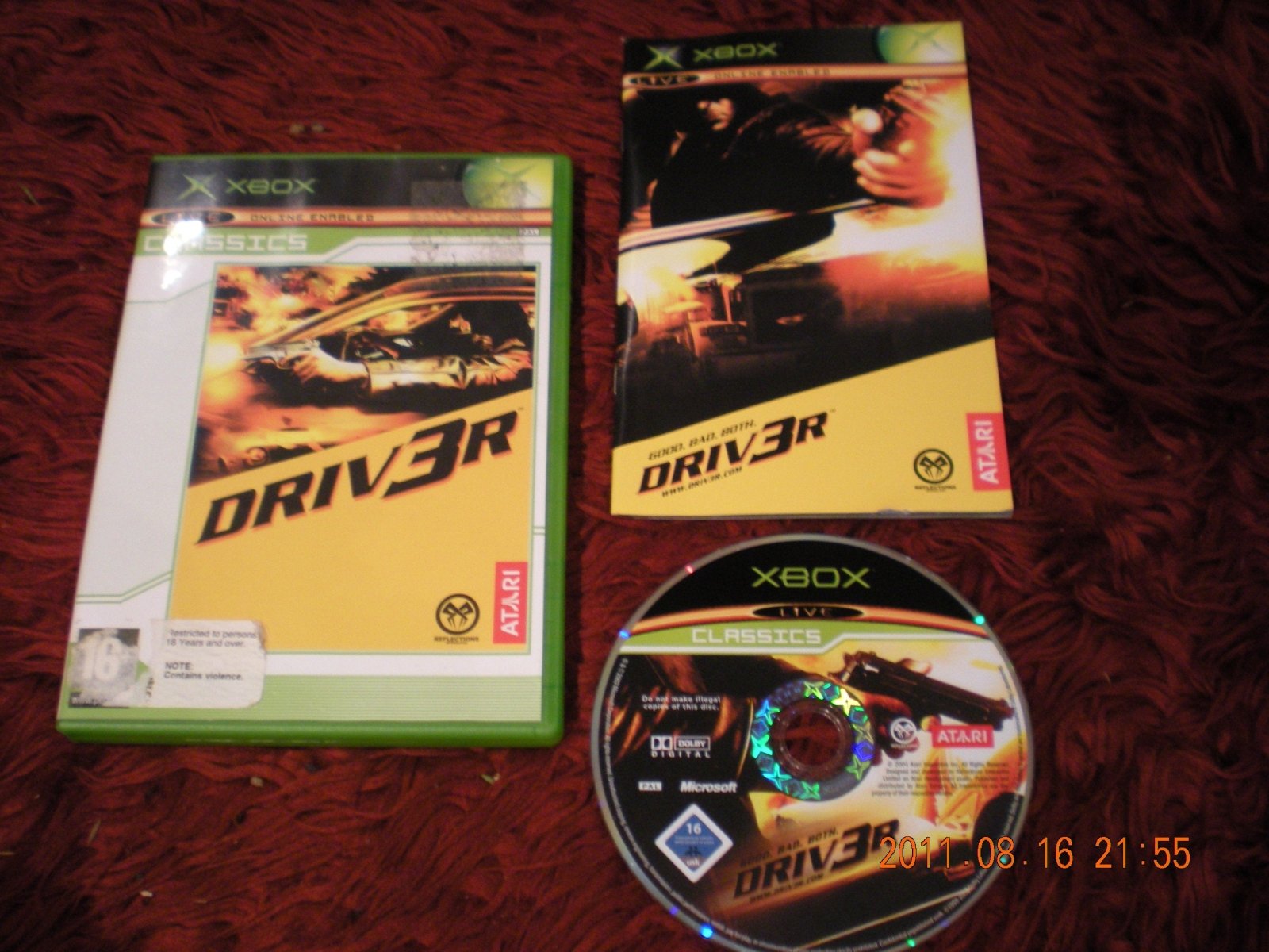 Driver 3 - XBOX Game - Xbox, Games, Driving and racing - Level Up Gaming NZ