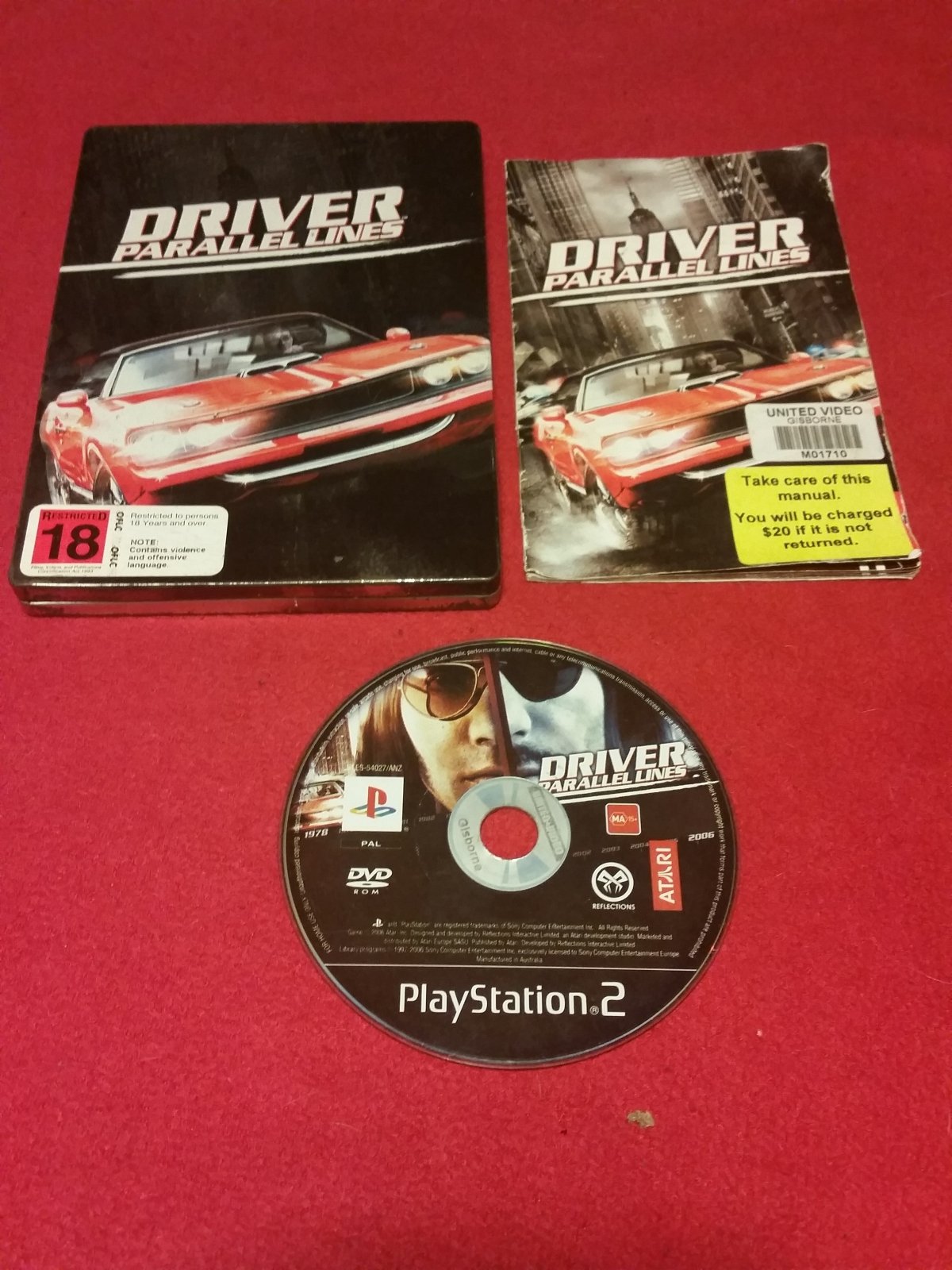 Driver: Parallel Lines - Collector's Edition - PS2 - PlayStation 2, Games, Driving and racing - Level Up Gaming NZ