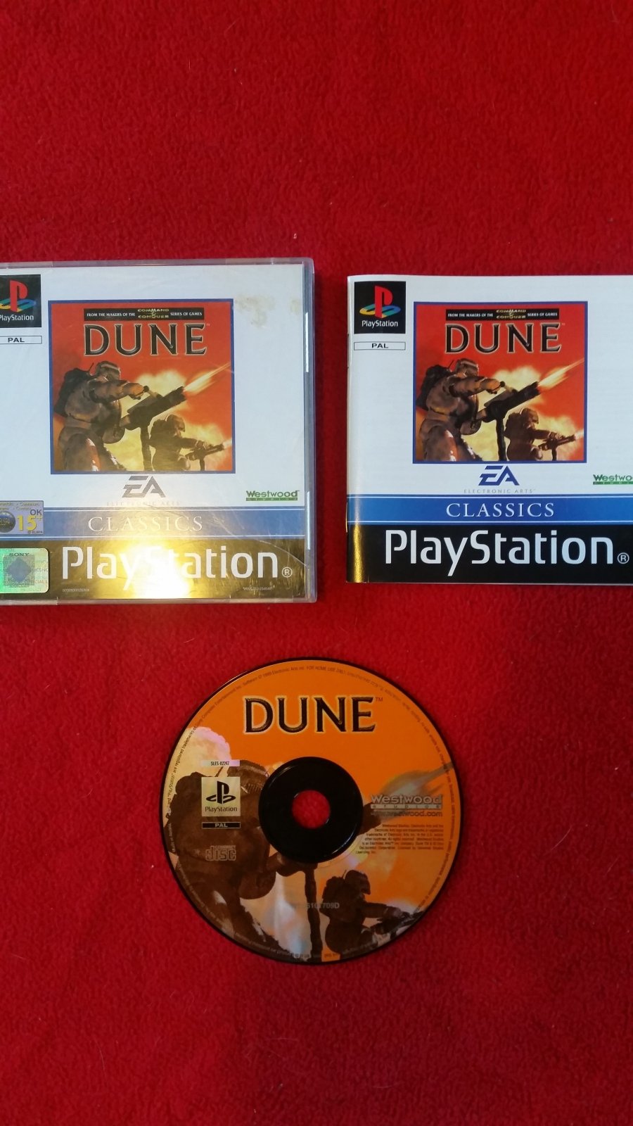 Dune - PS1 Game - PlayStation, Games, Strategy and puzzle - Level Up Gaming NZ