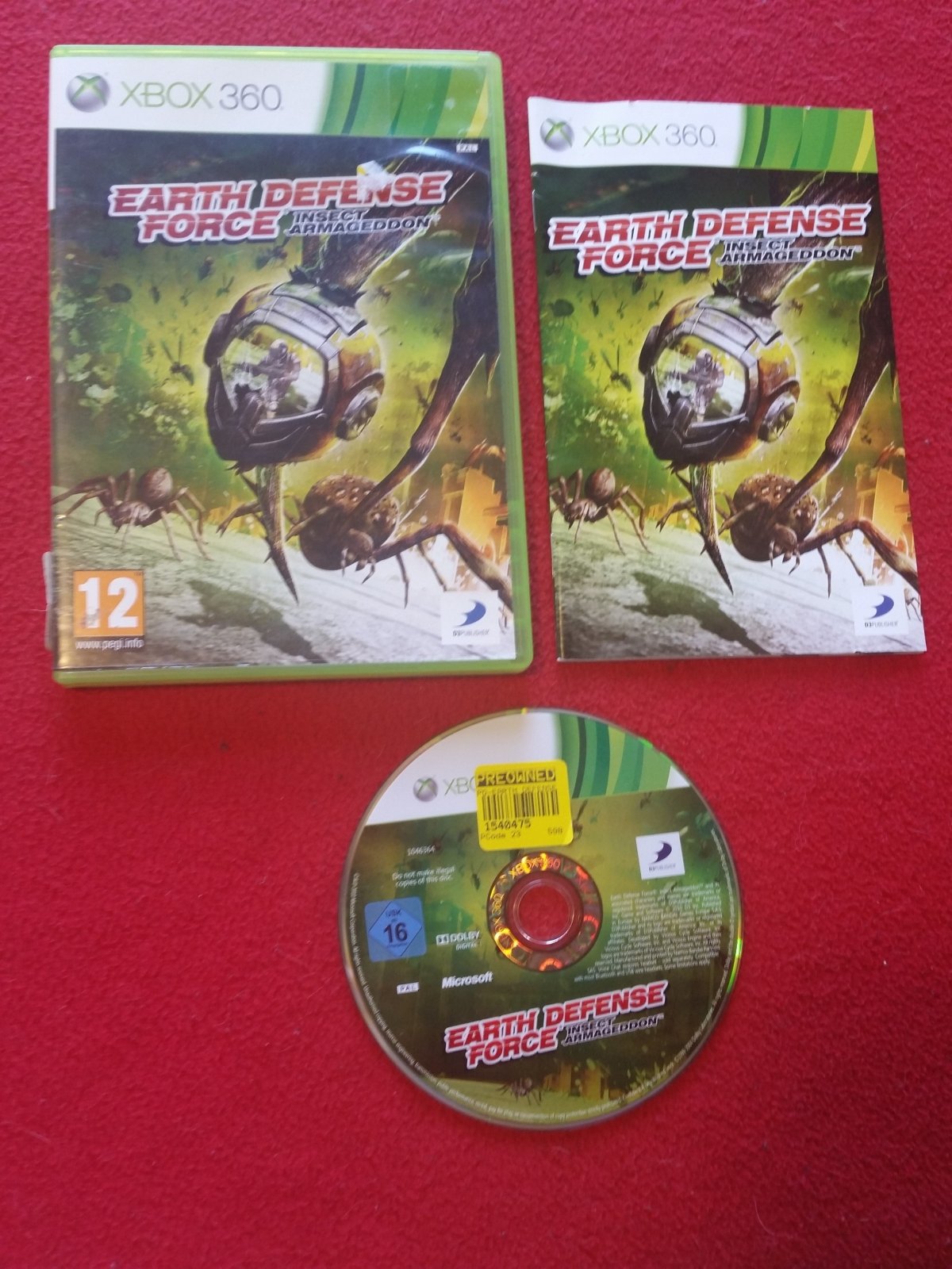 Earth Defense Force: Insect Armageddon - Game - Xbox 360, Games, Action and adventure - Level Up Gaming NZ
