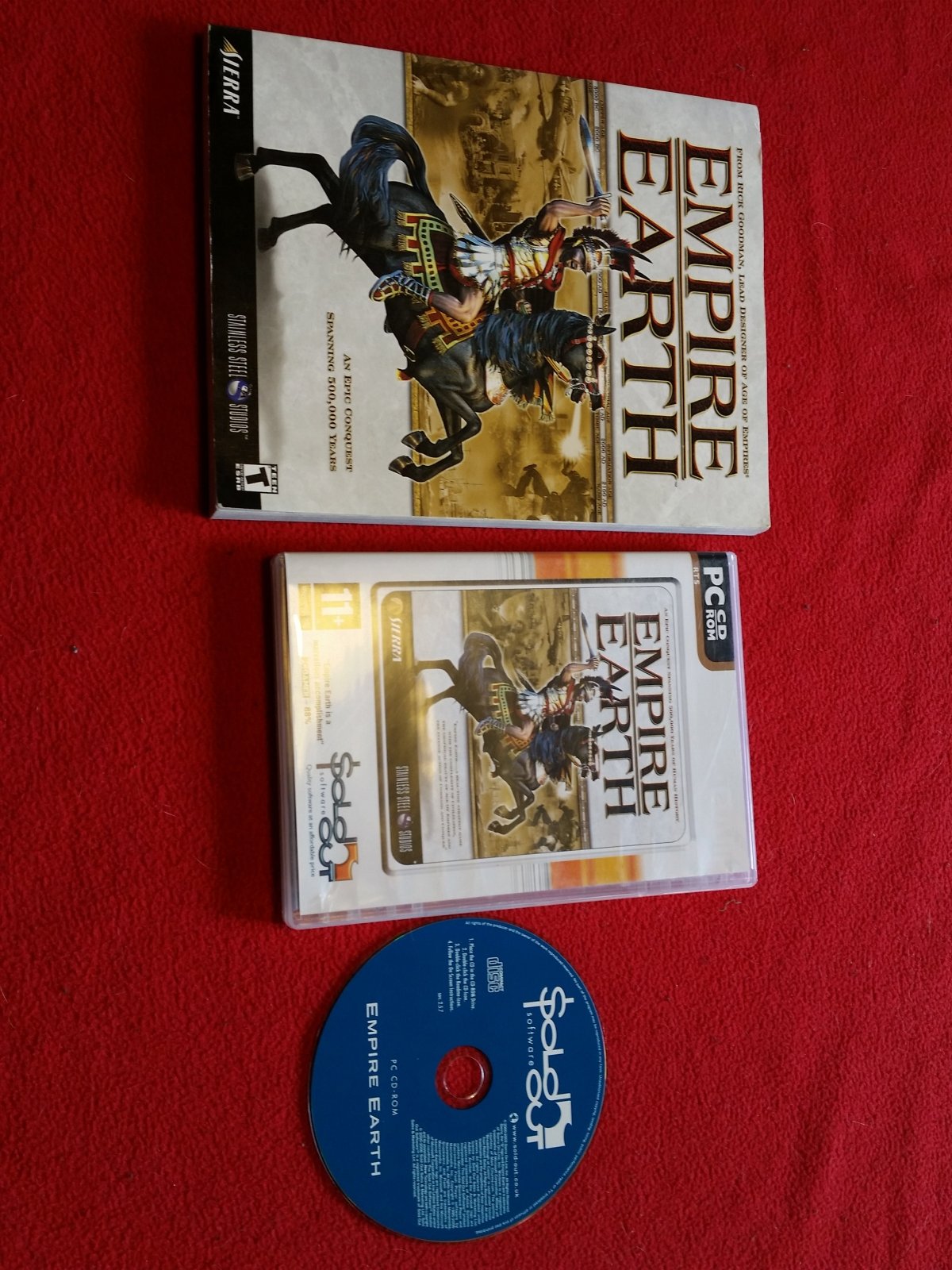 Empire Earth - PC Game + manual - PC games, Strategy and puzzle - Level Up Gaming NZ