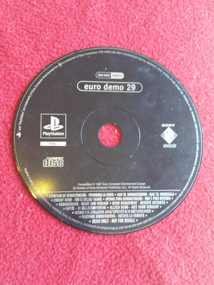 Euro Demo 29 - PS1 Game