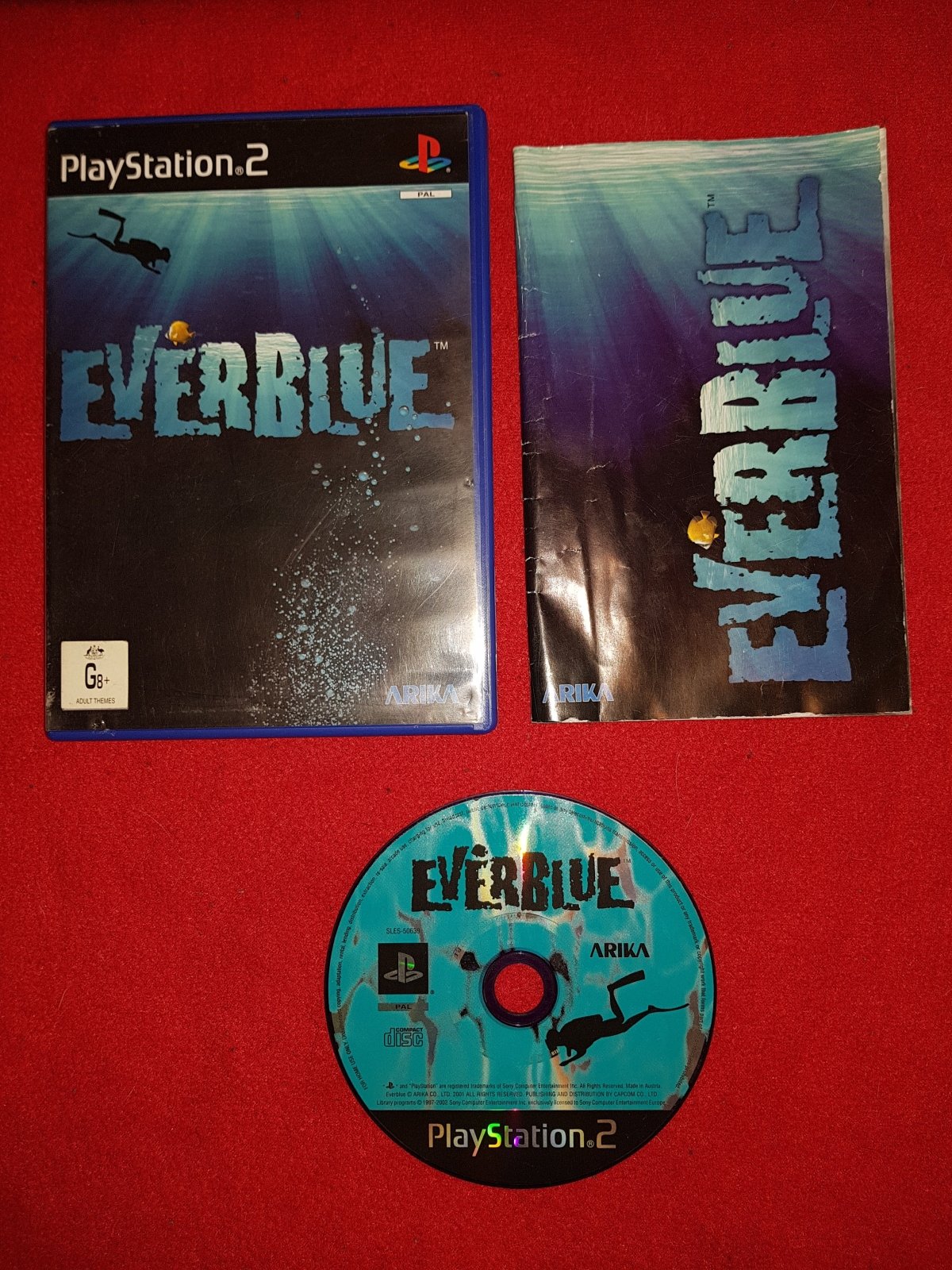 Everblue - PS2 Game - PlayStation 2, Games, Action and adventure - Level Up Gaming NZ