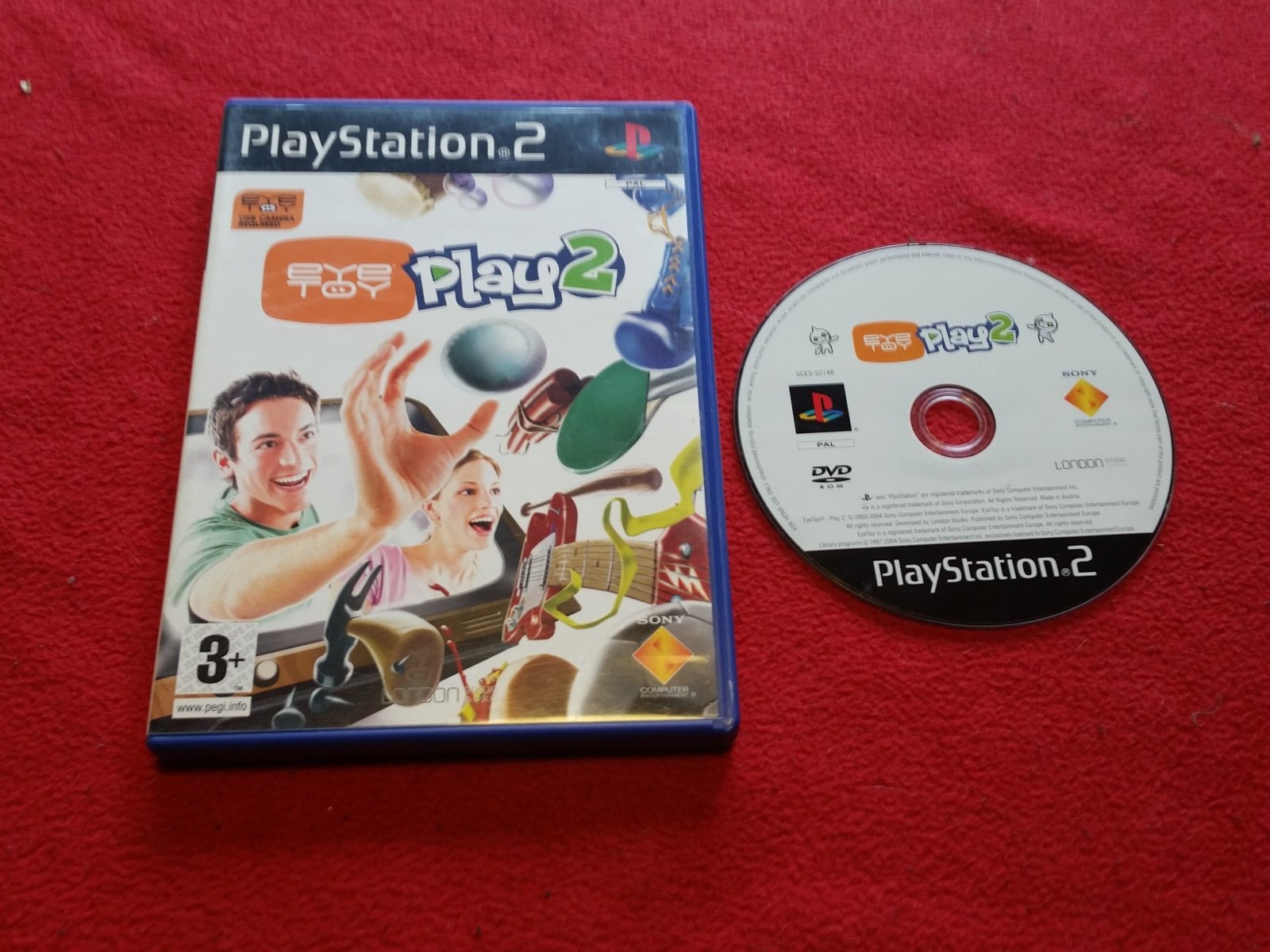 EyeToy: Play 2 - PS2 Game - PlayStation 2, Games, Music and party - Level Up Gaming NZ