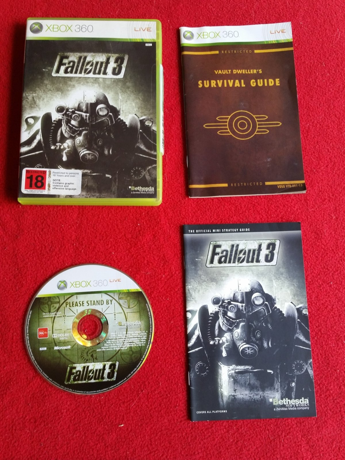 Fallout 3 - 9.4/10! XBOX360 Game + Strategy Guide - Xbox 360, Games, Shooter - Level Up Gaming NZ