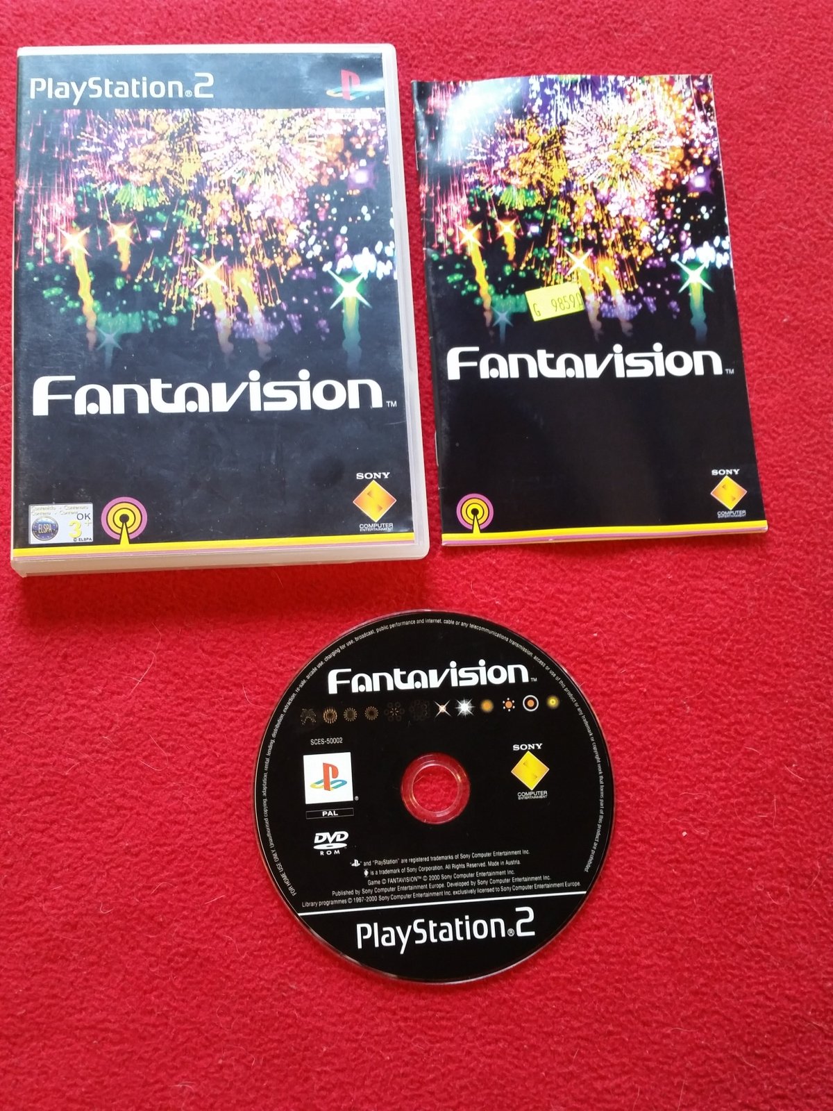 FantaVision - PS2 Game - PlayStation 2, Games, Strategy and puzzle - Level Up Gaming NZ