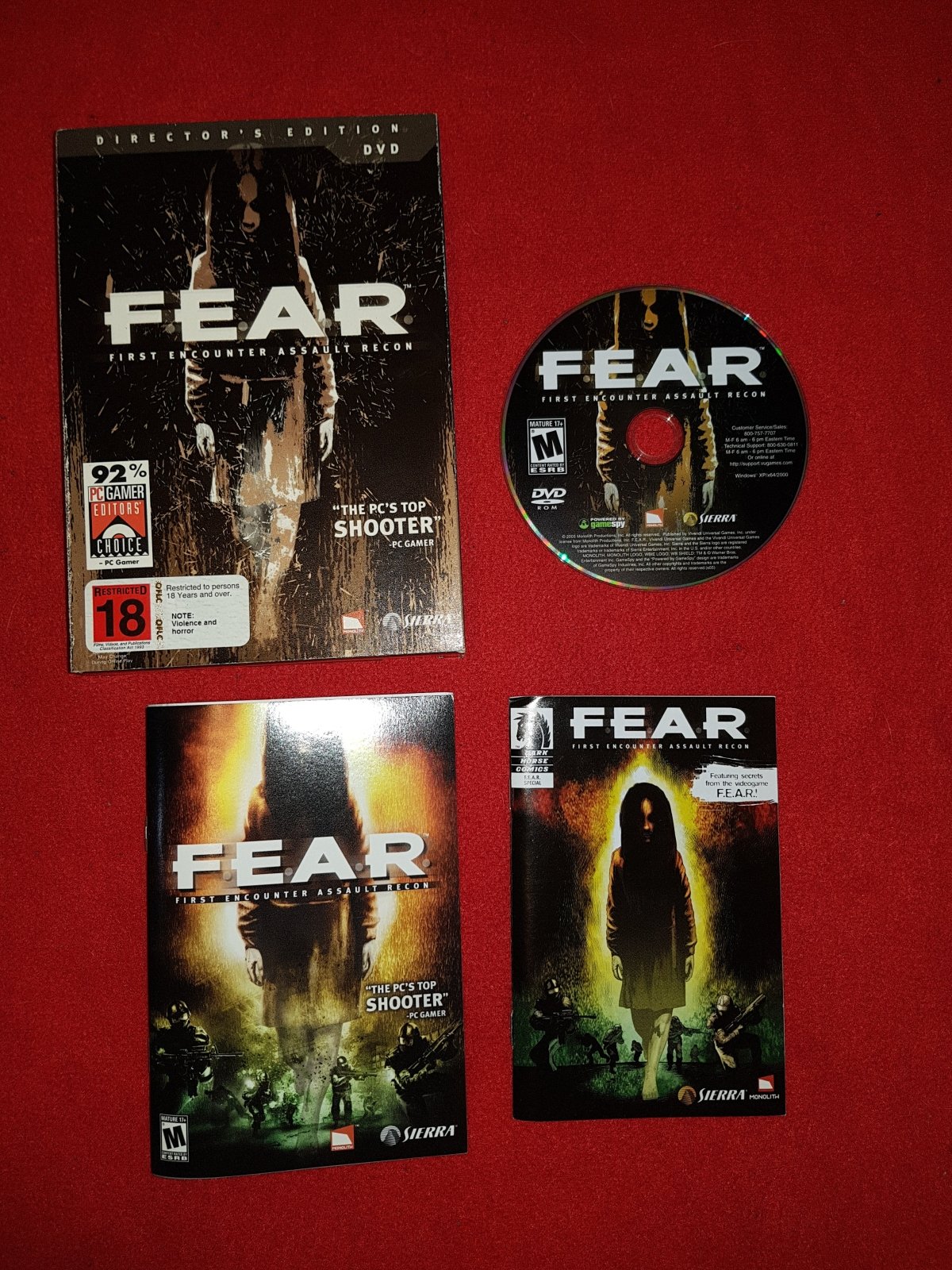 FEAR Director's Edition - 9.1/10! PC Game - PC games, Shooter - Level Up Gaming NZ