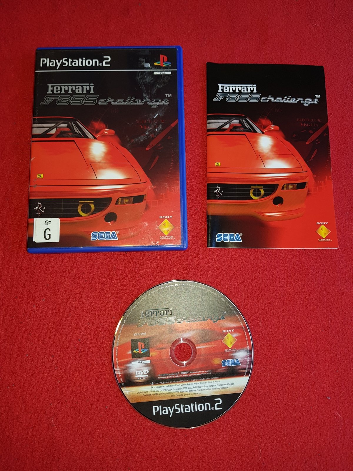 Ferrari F355 Challenge - PS2 Game - PlayStation 2, Games, Driving and racing - Level Up Gaming NZ