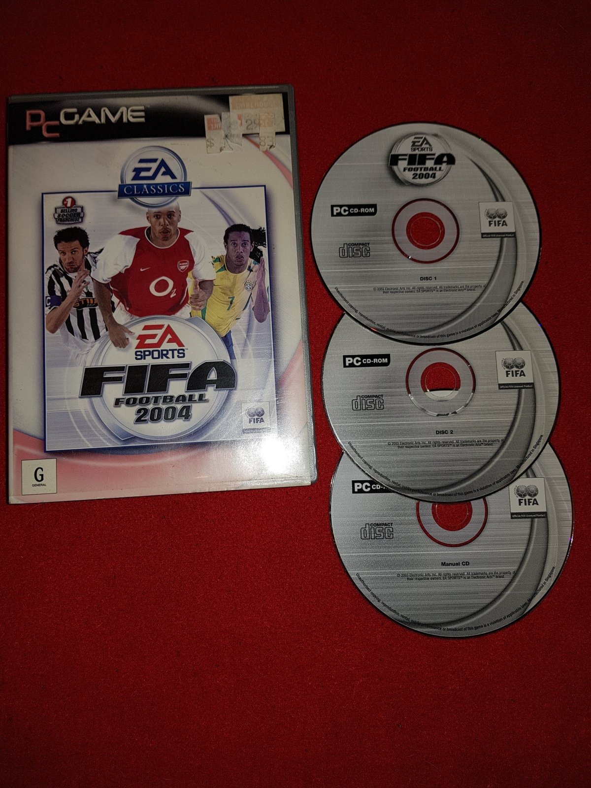 FIFA Football 2004 - PC Game - PC games, Sports - Level Up Gaming NZ