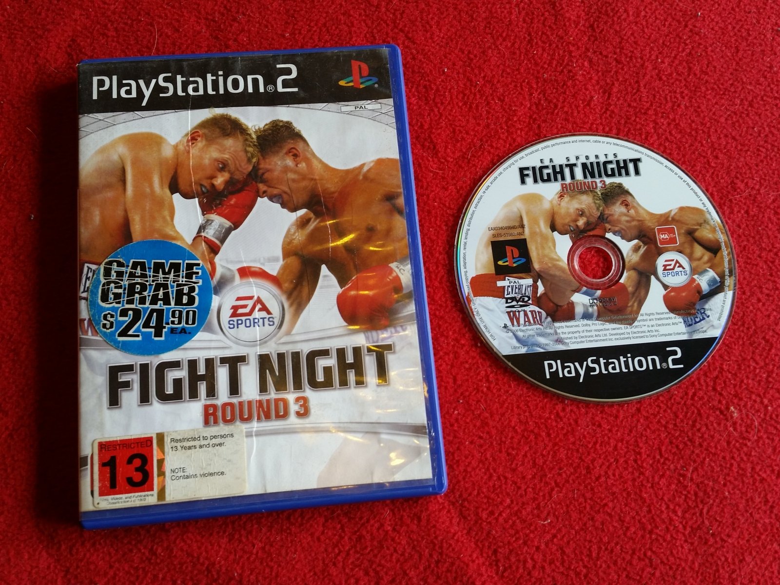 Fight Night Round 3 - PS2 Game - PlayStation 2, Games, Fighting - Level Up Gaming NZ