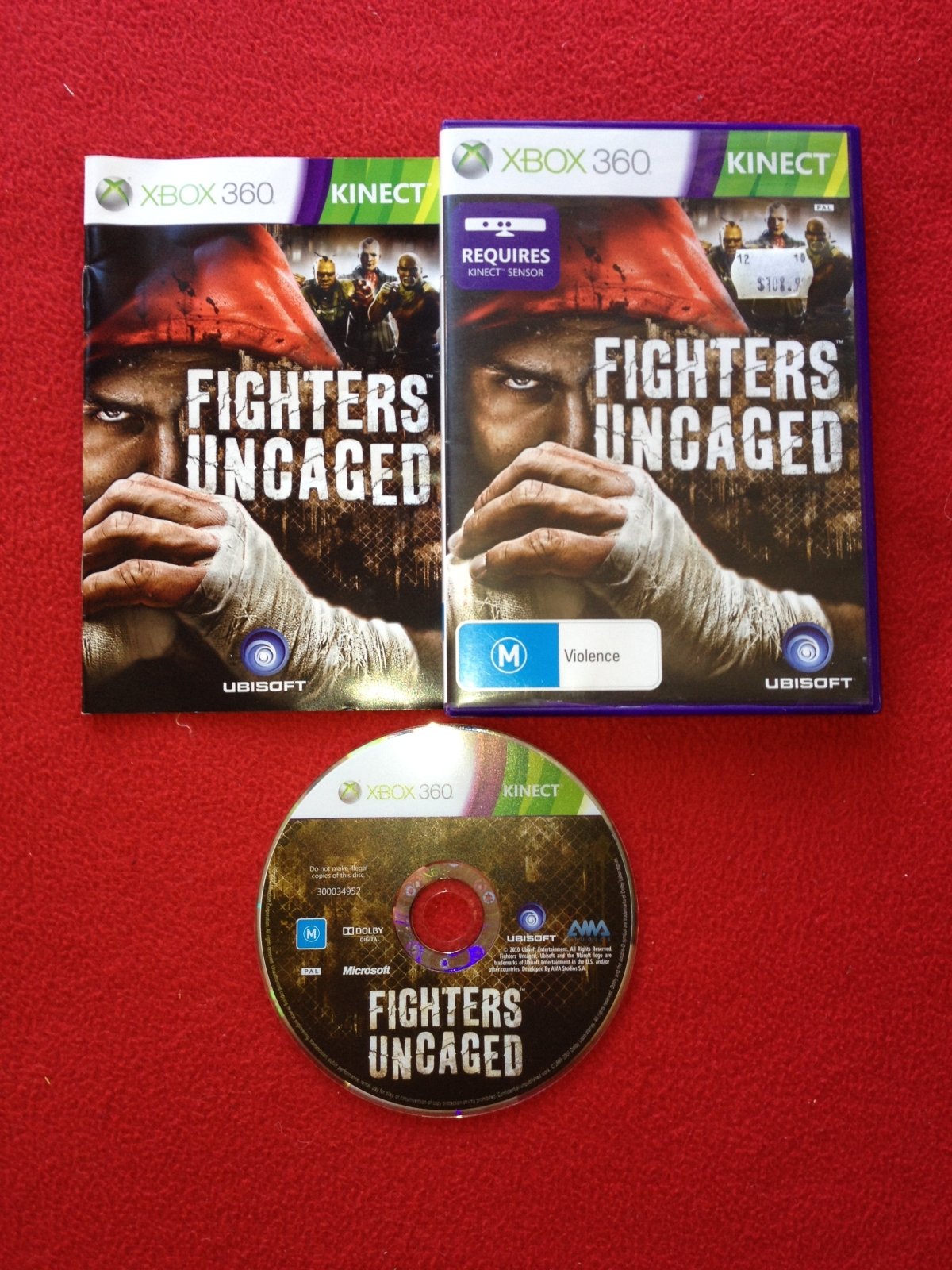 Fighters Uncaged - XBOX360 KINECT Game - Xbox 360, Games, Fighting - Level Up Gaming NZ