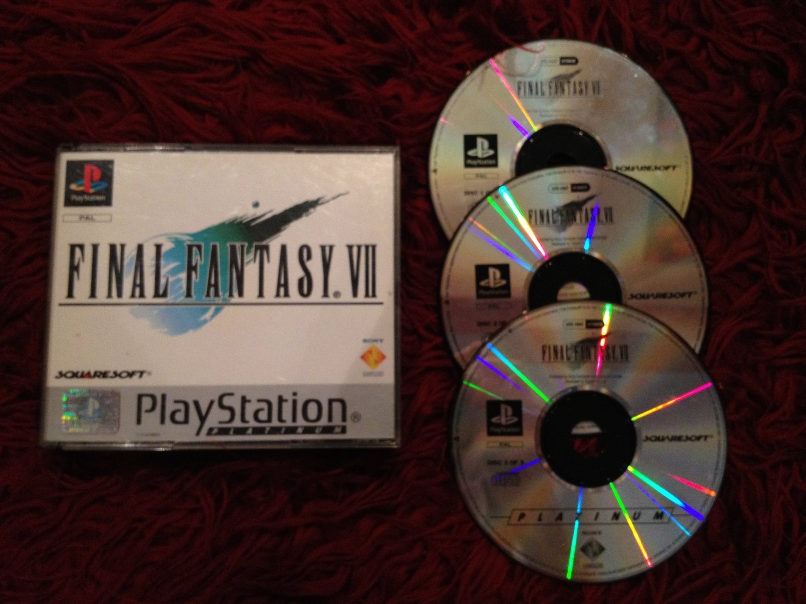 Final Fantasy VII - RARE PS1 Game - PlayStation, Games, Role playing - Level Up Gaming NZ