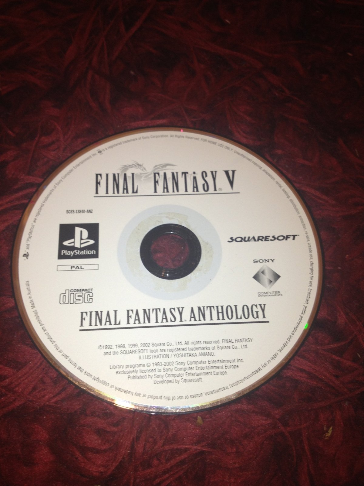 Final Fantasy V - PS1 Game - PlayStation, Games, Role playing - Level Up Gaming NZ