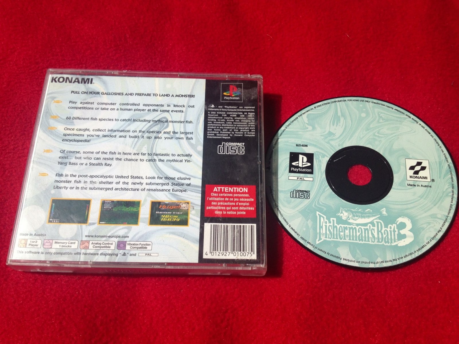 Fisherman's Bait 3 - PS1 Game - PlayStation, Games, Sports - Level Up Gaming NZ