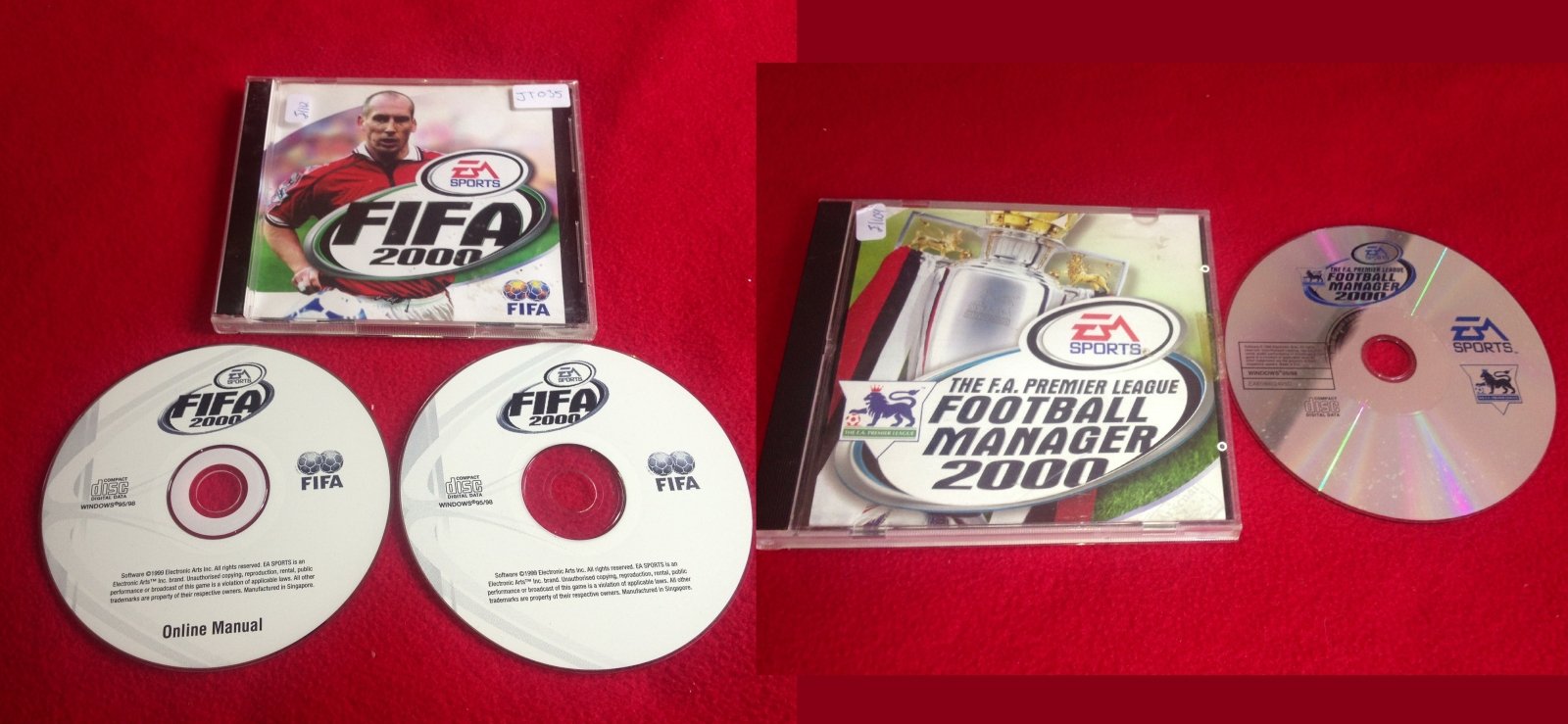Premier League Football Manager + FIFA 2000 - PC games, Sports - Level Up Gaming NZ