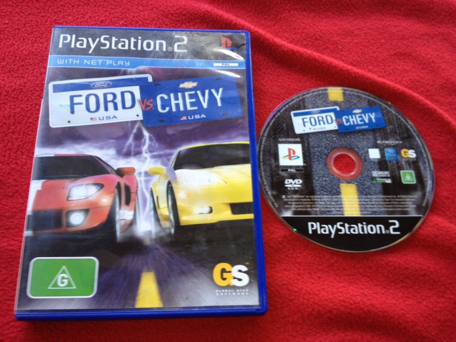 Ford vs. Chevy - PS2 Game - PlayStation 2, Games, Driving and racing - Level Up Gaming NZ