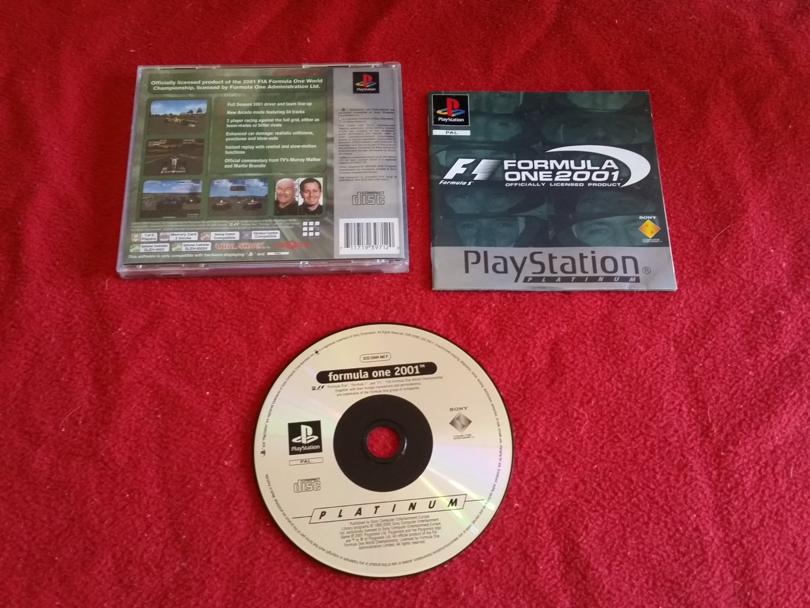 Formula One 2001 - PS1 Game - PlayStation, Games, Driving and racing - Level Up Gaming NZ