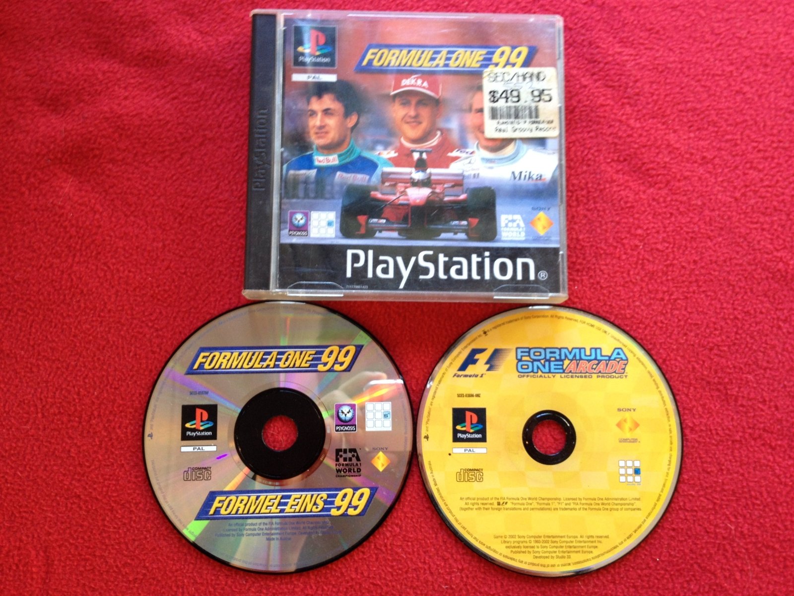 Formula One 99 - PS1 Game - PlayStation, Games, Driving and racing - Level Up Gaming NZ