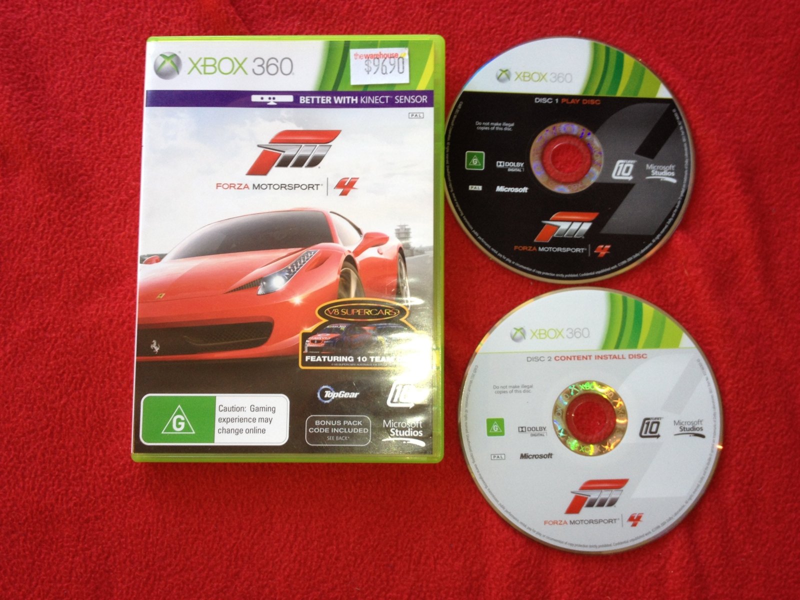Forza Motorsport 4 - 9.5/10! XBOX360 Game - Xbox 360, Games, Driving and racing - Level Up Gaming NZ