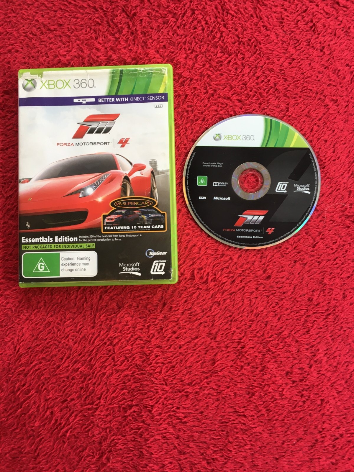 Forza Motorsport 4 (Essentials Edition) - 9.5/10! XBOX360 Game - Xbox 360, Games, Driving and racing - Level Up Gaming NZ