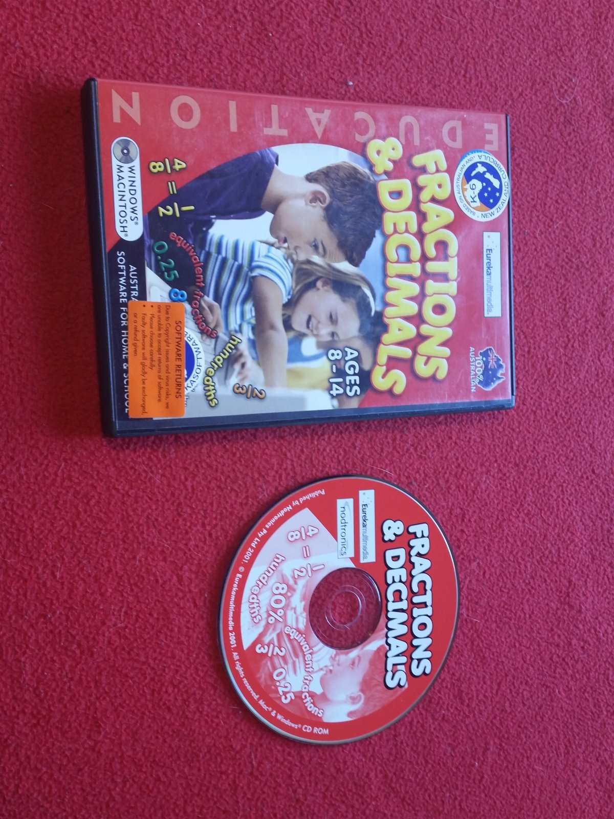 Let's Learn Fractions & Decimals - PC Game - PC games, Kids and educational - Level Up Gaming NZ