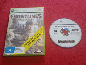 Frontlines Fuel of War - XBOX360 Game