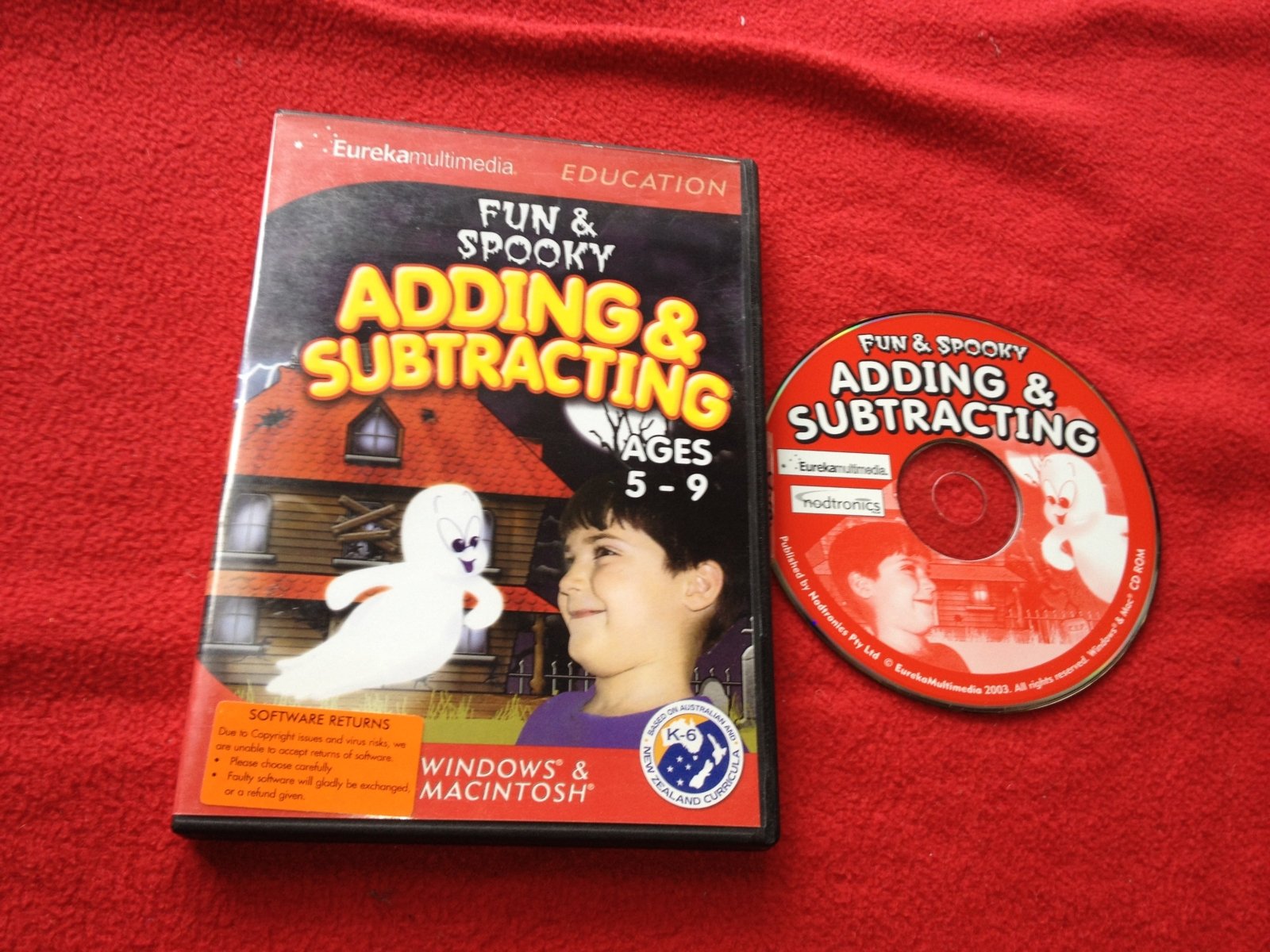 Fun & Spooky Adding & Subtracting - PC Game - PC games, Kids and educational - Level Up Gaming NZ