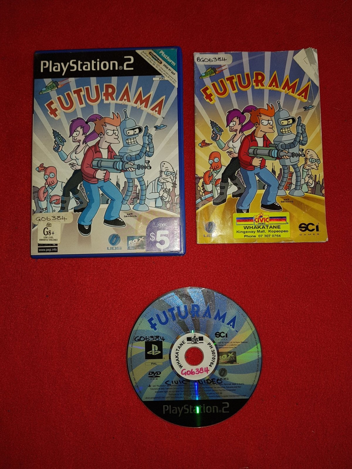 Futurama - PS2 Game - PlayStation 2, Games, Action and adventure - Level Up Gaming NZ