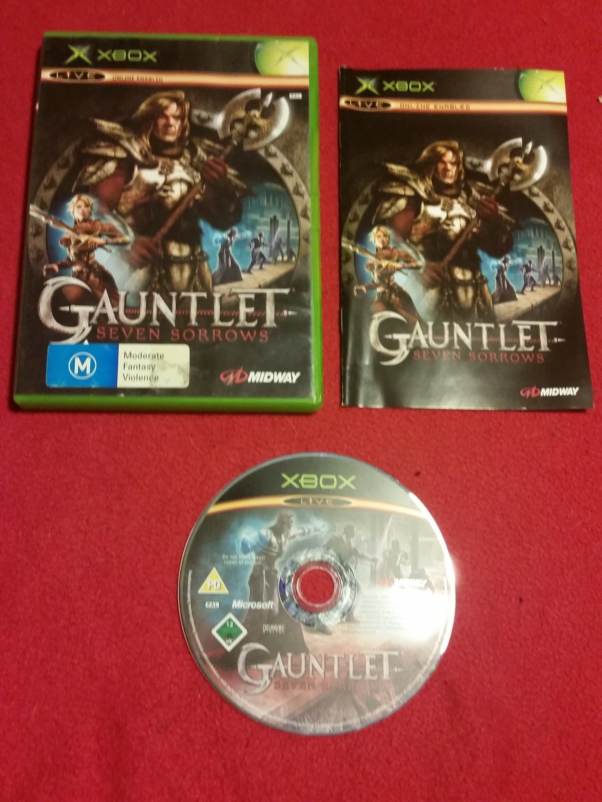 Gauntlet Seven Sorrows - XBOX Game - Xbox, Games, Role playing - Level Up Gaming NZ