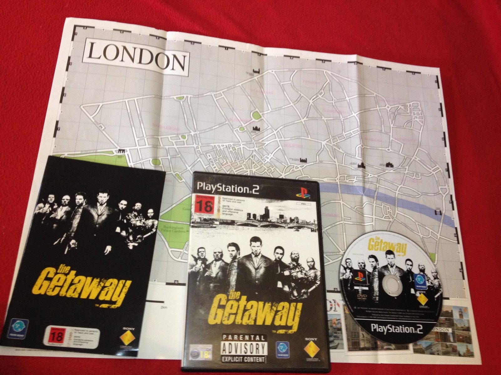 The Getaway - PS2 Game - PlayStation 2, Games, Action and adventure - Level Up Gaming NZ